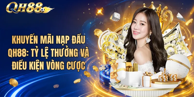 Khuyến Mãi Nạp Đầu QH88: Tỷ Lệ Thưởng Và Điều Kiện Vòng Cược 1 Khuyến Mãi Nạp Đầu QH88: Tỷ Lệ Thưởng Và Điều Kiện Vòng Cược